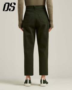 DS đô thị Thời Trang Phụ nữ thiết kế quần jean rửa sạch-thoáng khí chịu mài mòn đường phố tuyên bố phong cách - Product Image 3