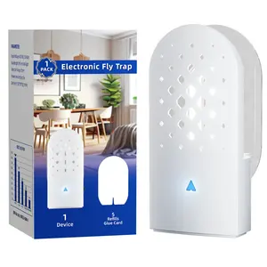 Nuovissima vendita calda al coperto Smart falene mosche della frutta trappola elettrica casa mosche Moth Killer Plug In mosche elettriche mosche colla appiccicosa trappole