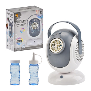 Venta al por mayor totalmente automática 360 ° etapa giratoria potente máquina de soplado de burbujas para la fiesta - Product Image 4