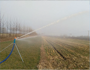 Sistema de <span class=keywords><strong>Riego</strong></span> Agrícola por Aspersión, Cañón de <span class=keywords><strong>Riego</strong></span> Metálico de Alta Presión, Rotación Automática y Largo Alcance - Product Image 5