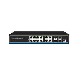 S2600WP-8G-4TC 2* SFP+2*(RJ45)+16* พอร์ต PoE+สวิตช์ PoE แบบจัดการได้ L2 สำหรับ FTTX รับประกัน 1 ปี Zikun - Product Image 1