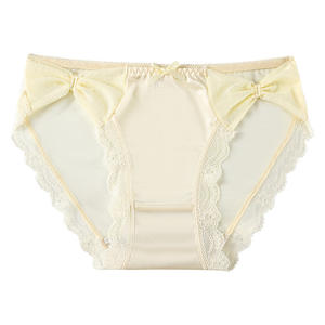 Nylon Ladies <strong>Panties</strong> Breathable Culotte Mesh Hollowed-Out Briefs Mid-rise Lace Floral High Cut <strong>Panty</strong> for Everyday Style - Product Image 5