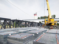 Offre Spéciale fabricants de matériaux de construction en métal en chine grille de grille en acier inoxydable pour pont