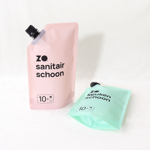 Custom Eco Biodegradable Reusable Food Grade Leak-proof Milk &amp; Fruit Juice Spout <strong>Pouch</strong> Packaging - Product Image 4
