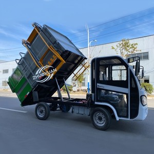 Nuevo Camión de Basura Eléctrico Pequeño con Volquete Automático para Saneamiento y Limpieza, Capacidad de Carga 100-200kg, Autonomía 50-70km - Product Image 4