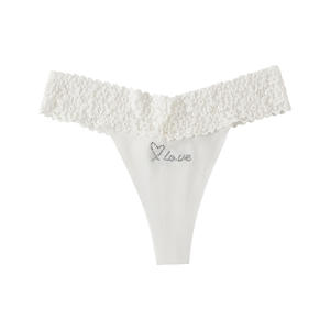 Hoogwaardige dames slipjes met bloemenprint, ademend, laag uitgesneden, gebreid ondergoed, dunne <span class=keywords><strong>hipster</strong></span> snit voor dagelijks gebruik - Product Image 6