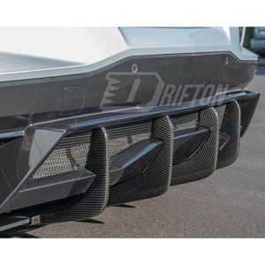 Alerones Traseros de Fibra de Carbono Seca Drifton para Chevrolet Corvette C8 Stingray Z51 2020-2026, Acabado Brillante o Mate, Fijación con Tornillos - Product Image 2