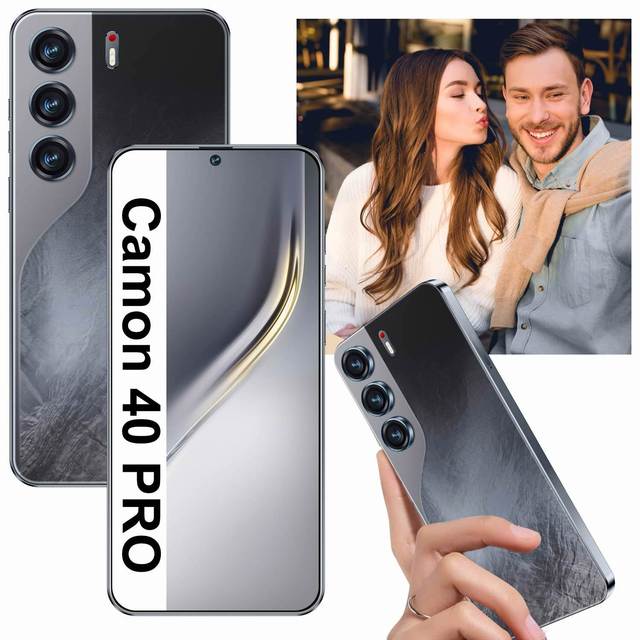 Tecno Camon 40 Pro 5G Smartphone Original Unlocked with HD 6.8-Inch Dual Card Mobile Phone 4G/5G Network CDMA Cellular