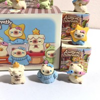 Figurine en résine PAI Wisp Warm Adorable Grain Blind Box, miniature créative pour étudiants, micro-paysage, ornements décoratifs DIY