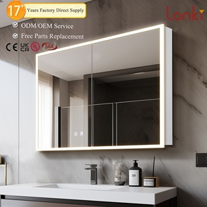 <span class=keywords><strong>Armoire</strong></span> de toilette intelligente avec miroir, 800 mm, murale, personnalisée, anti-buée, avec éclairage LED, <span class=keywords><strong>2</strong></span> <span class=keywords><strong>portes</strong></span>, moderne - Product Image 1