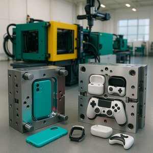 Coque en plastique pour manette de jeu personnalisée, moulage par injection en acier inoxydable, moules de composants de précision, logo couleur personnalisé - Product Image 6