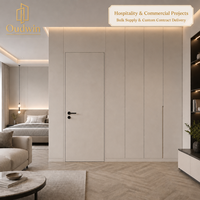 Pintu Kayu Melamin Komersial Tahan Gores HMR untuk Proyek Hotel & Kantor
