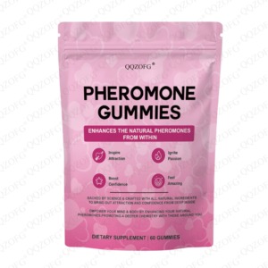 LDJ Custom ized Pheromon Gummies Slippery Elm Kräuter extrakt für Erwachsene Frauen Hormonal Balance Energy Boost Enhanced - Product Image 1