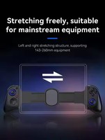 Manette Android D11 Console de jeu Lumière RVB Étirement du téléphone Manette de jeu mobile Manette de jeu pour téléphone