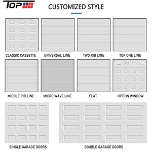 <span class=keywords><strong>Porte</strong></span> de <span class=keywords><strong>garage</strong></span> en aluminium <span class=keywords><strong>avec</strong></span> <span class=keywords><strong>portillon</strong></span> piétonnier 16x7, <span class=keywords><strong>porte</strong></span> <span class=keywords><strong>isolée</strong></span> <span class=keywords><strong>avec</strong></span> verrou anti-panique - Product Image 6