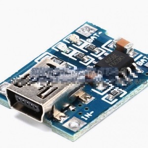 Original Genuine 1a Lithium Battery Charging <strong>4056</strong> charging module MINI USB version - Product Image 1