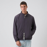 Veste réversible à col montant TN Customize Europe Fit, coupe-vent résistant à l'eau, pour homme, hiver, couleur unie