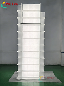 Vitrina Moderna de Acrílico Transparente con Estantes Escalonados, para Montar en la Pared o en el Escritorio, con Tira de LED, para Juguetes Coleccionables en Miniatura - Product Image 6