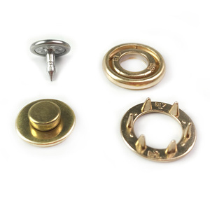 Bouton-pression en alliage d'aluminium et de zinc, finition noire mate, léger, pour vêtements de sport, vestes et équipements de plein air - Product Image 3
