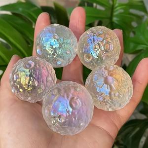 Aura Clear - Cristal de Cuarzo Arcoíris Fundido, Cristal de Ángel Luna, Artesanías de Cristal Coloridas en Venta - Product Image 5