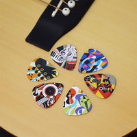 Plectres de guitare personnalisés en gros, plectre de guitare acoustique utilitaire pour accessoires de guitare