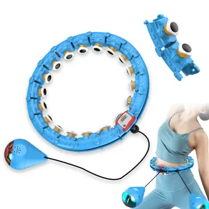 Tập Thể Dục Thông Minh Thiết Bị Tập Thể Dục Đốt Cháy Chất Béo Hula Hooping Trọng Lượng Và Kích Thước Có Thể Điều Chỉnh Trọng Lượng Thông Minh Hoola Hoop Cho Người Lớn Giảm Cân