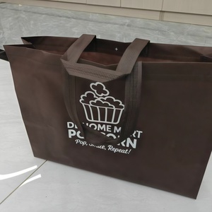Sac <span class=keywords><strong>de</strong></span> courses réutilisable écologique en non-tissé, logo personnalisé, sac <span class=keywords><strong>de</strong></span> courses promotionnel - Product Image 2