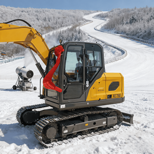 Stabil Ağır Yük Paletli Ekskavatör XE75G 36.8kW 2825mm Palet Uzunluğu 0.32m³ Kepçe Madencilik Operasyonları İçin - Product Image 4