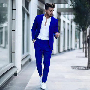 <span class=keywords><strong>Costume</strong></span> d'<span class=keywords><strong>homme</strong></span> d'affaires luxueux et décontracté pour mariage, smoking, coupe ajustée, revers en pointe, costumes roses pour <span class=keywords><strong>homme</strong></span>, veste et pantalon - Product Image 1