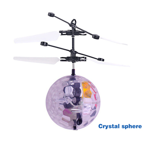2020 Capteur Balle <span class=keywords><strong>Volante</strong></span> avec <span class=keywords><strong>boule</strong></span> DE Disco MENÉE <span class=keywords><strong>Lumineuse</strong></span> Électronique Infrarouge Induction Avion cadeau spécial - Product Image 4