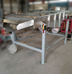 Machine de criblage vibratoire linéaire industrielle, tamisage de poudre, traitement des particules, deux moteurs vibrants, acier inoxydable, haut rendement - Product Image 6