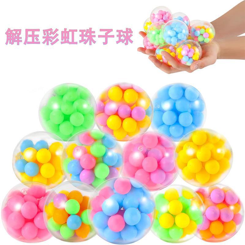20 adornos de bolas de colores macarrón (6 cm)