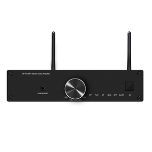 Hi-Fi <span class=keywords><strong>Wifi</strong></span> <span class=keywords><strong>Stereo</strong></span> Âm Thanh Khuếch Đại 2 Kênh Bt5.0 Class D 2X100W Khuếch Đại <span class=keywords><strong>Receiver</strong></span> Cho Hệ Thống Âm Thanh - Product Image 2