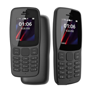 Teléfono Móvil de Segunda Mano para <span class=keywords><strong>106</strong></span> (Versión 2018), Teclado Qwerty, Doble SIM, Resistente al Agua, Precio Super Económico, Gran Venta - Product Image 1