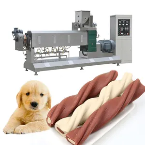 Máquina de produção de alimentos para animais de estimação, maquina para fazer tratamentos de cachorro