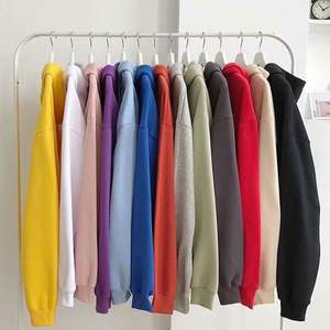 Vente en gros Pull à glissière d'automne, sweat à capuche, couleur unie, lanterne, manches longues, sweat-shirts amples pour femmes/ - Product Image 4