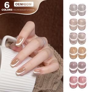 Esmalte de Uñas en Gel Miss Gooey de 10 ml, Color Nude Brillante, Efecto Ojo de Gato, <span class=keywords><strong>Semipermanente</strong></span>, Barniz, Arte de Uñas, Gel UV LED, <span class=keywords><strong>Manicura</strong></span> - Product Image 1