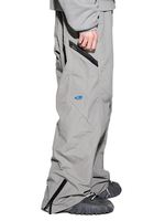 Pantalon de snowboard pour homme, coupe ample, imperméable, respirant, doublé polaire, taille élastique, style gothique, idéal pour l'automne et les activités de plein air