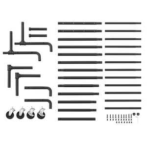 Modern Custom Steel Almirah Designs Wholesale Clothing Organizer Clothes Storage <b>Rack</b> with Metal Hanger for <b>Wardrobe</b> Use - Product Image 1