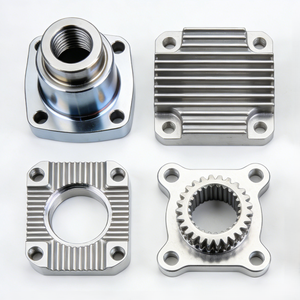 Composants de chambre à vide en acier inoxydable usinés CNC 5 axes pour équipement semi-conducteur, usinage par électroérosion à fil Ra0.4 0.005mm, Fabricant - Product Image 1