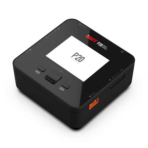 เครื่องชาร์จแบตเตอรี่อัจฉริยะ <span class=keywords><strong>ISDT</strong></span> P20 แบบสองพอร์ต 1-8S 500W*2 20A สำหรับแบตเตอรี่ Lipo Li-ion Life NiCd NiMH LiHV DC - Product Image 2