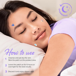 Plester Jerawat Hidrokoloid Private Label Heart Star, Pelembap Tak Terlihat untuk Perawatan Kulit, Mengandung Vitamin C dan Herbal Organik - Product Image 5