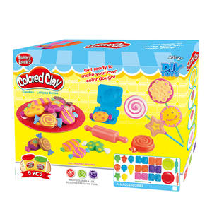 Kit de pâte à <span class=keywords><strong>modeler</strong></span> intelligente pour enfants Jouets Lollipop Candy Modeling Color Clay - Product Image 3