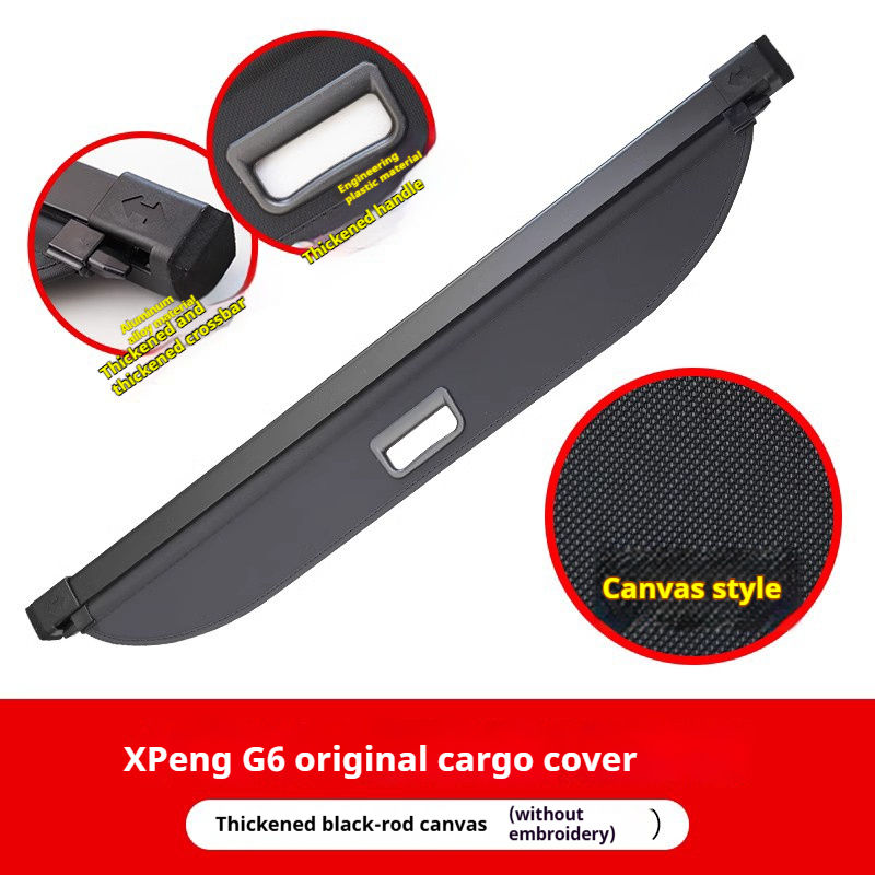 Pour XPeng G6: Toile Noir/Beige, Cuir, Carbone Stria