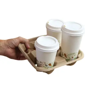Top Seller Vasos Desechables Compostable Cup Paper Cup Holder With Paper Lids