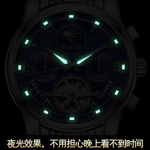 นาฬิกาข้อมือจักรกลอัตโนมัติสำหรับผู้ชาย นาฬิกาจักรกลสุดหรู จัดส่งรวดเร็ว รับทำโลโก้ตามสั่ง - Product Image 5