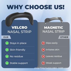 Dilatateur <span class=keywords><strong>nasal</strong></span> magnétique personnalisé, bandes respiratoires nasales, dilatateur <span class=keywords><strong>nasal</strong></span> externe pour le sport, bande dilatateur <span class=keywords><strong>nasal</strong></span> - Product Image 5