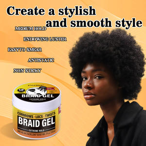 Las barberías están usando cera para el cabello Los peluqueros de etiqueta privada recomiendan Pomada de cera para el cabello con estilo duradero - Product Image 6