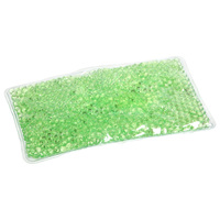 Offre spéciale Pack de glace en perles de gel de taille personnalisée Packs de chaleur réutilisables Pack de glace en gel rond micro-ondable violet