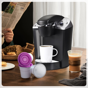 12 dosettes K-<span class=keywords><strong>Cup</strong></span> remplissables compatibles avec les cafetières <span class=keywords><strong>Keurig</strong></span> 1.0 et 2.0, accessoires faciles à nettoyer, dosettes K-<span class=keywords><strong>Cup</strong></span> jetables - Product Image 5